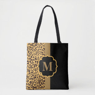 Bolsa Tote Teste padrão do leopardo