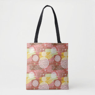 Bolsa Tote Teste padrão floral 2