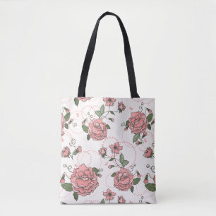 Bolsa Tote Teste padrão floral 5 2