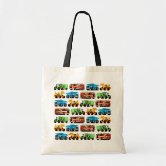 Bolsa Tote Teste padrão grande do caminhão da construção dos