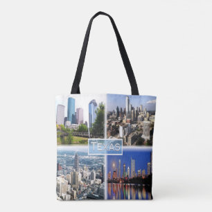 Bolsa Tote Texas - Centro Houston - Centro Dallas -