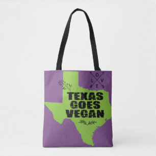 Bolsa Tote Texas vai Vegan