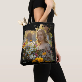 Bolsa Tote Texto da Foto