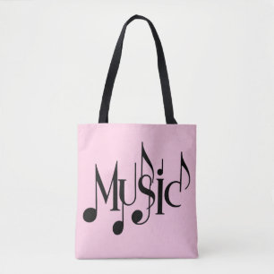 Bolsa Tote Texto de Música