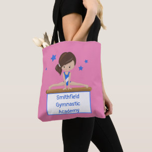 Bolsa Tote Texto Personalizado da Academia de Classe de Ginás