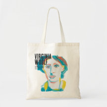 Texto personalizado do Virginia Woolf Portrait | B