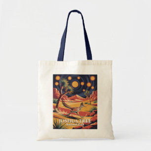 Bolsa Tote Texto Personalizado Joshua Tree Vida Selvagem Road