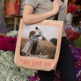 Bolsa Tote Texto Personalizado para Fotografias de Chic para 