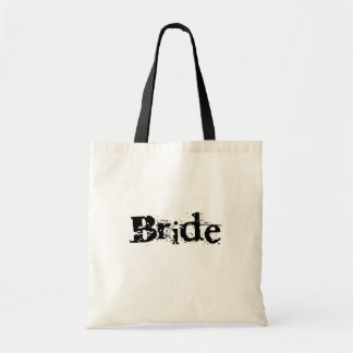 Bolsa Tote Texto preto da noiva