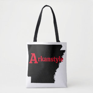 Bolsa Tote Texto vermelho Arkanstyle