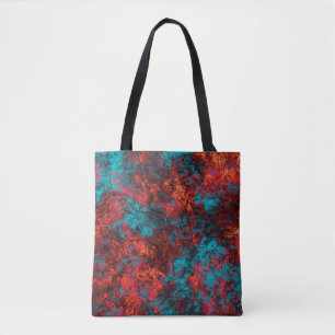 Bolsa Tote Textura azul-escura textura suede marble granit