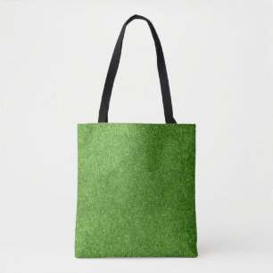 Bolsa Tote Textura bonita da grama verde do campo de golfe