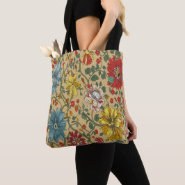 Bolsa Tote Textura das flores