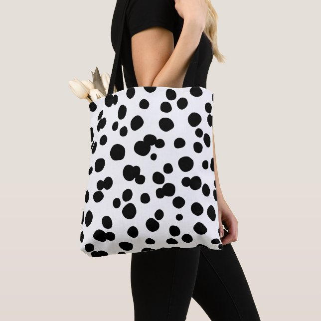 Bolsa Tote Textura de Cartoon Animal (Close Up)