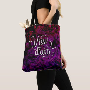 Bolsa Tote Textura de Gemstone Vissi d'arte Tosca em impressã