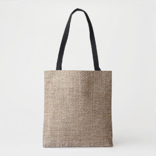Bolsa Tote Textura de linho em bruto