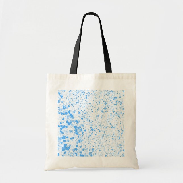Bolsa Tote Textura Mancha - Azul (Frente)