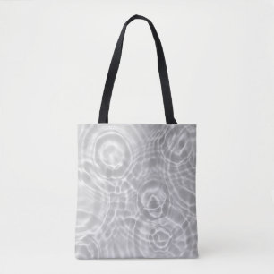 Bolsa Tote Textura transparente de Abstrato de superfície de 