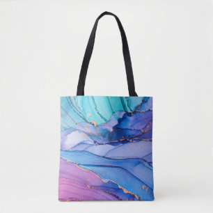 Bolsa Tote Texturas livres, abstrato de luxo.