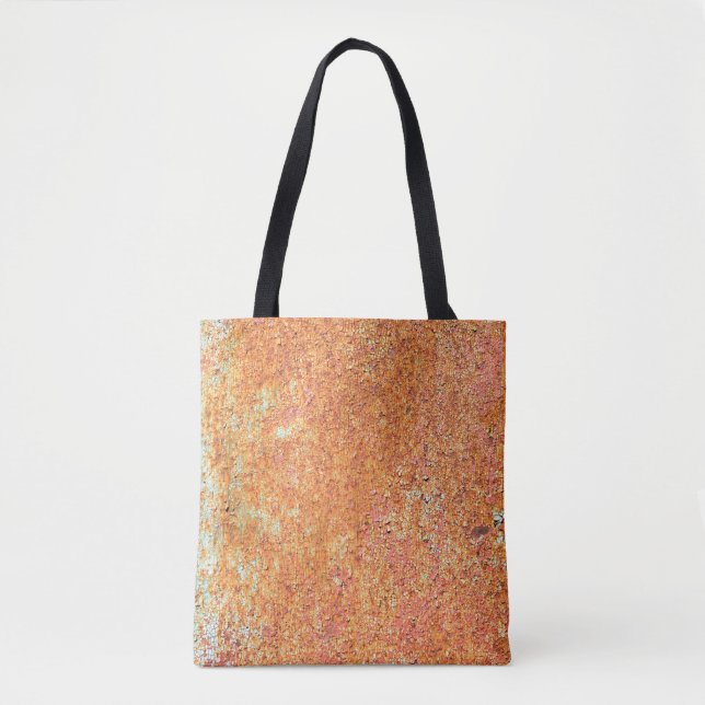 Bolsa Tote Texture of the old painted metalabstract, age, anc (Frente)