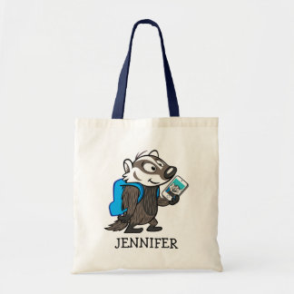 Bolsa Tote Texugo Selfie do filho do baby-boom do guaxinim |