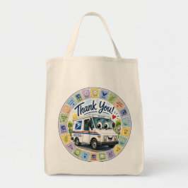 Bolsa Tote Thank you Postal Workers 