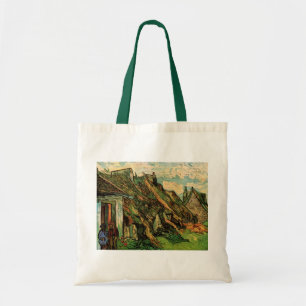 Bolsa Tote Thatstone Cottages por Vincent van Gogh