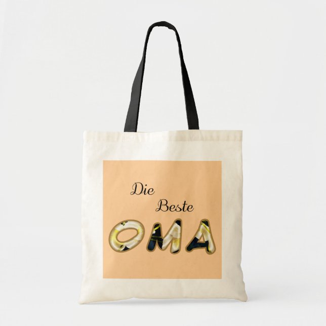 Bolsa Tote The Best Oma In German Tote Bag (Frente)