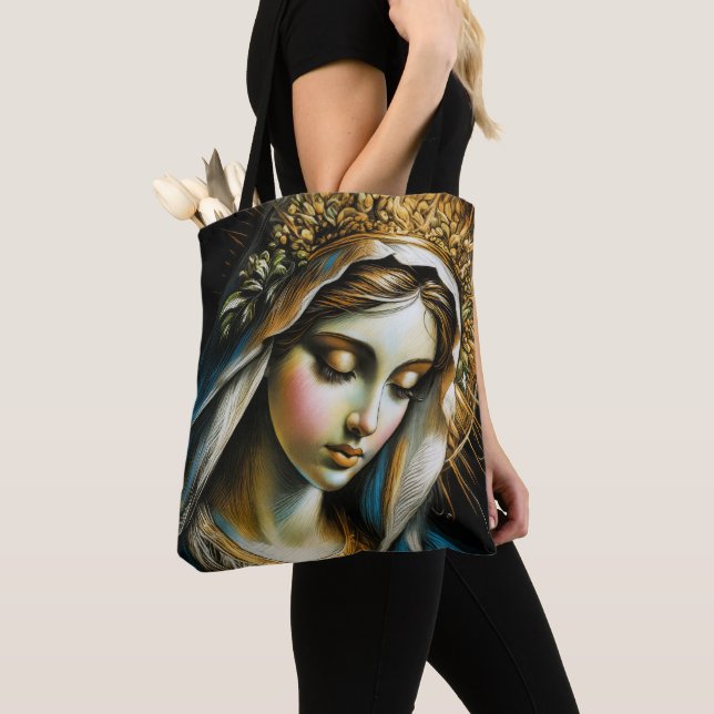 Bolsa Tote The Blessed Mother (Close Up)