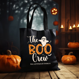 Bolsa Tote The Boo Crew Family Name Halloween