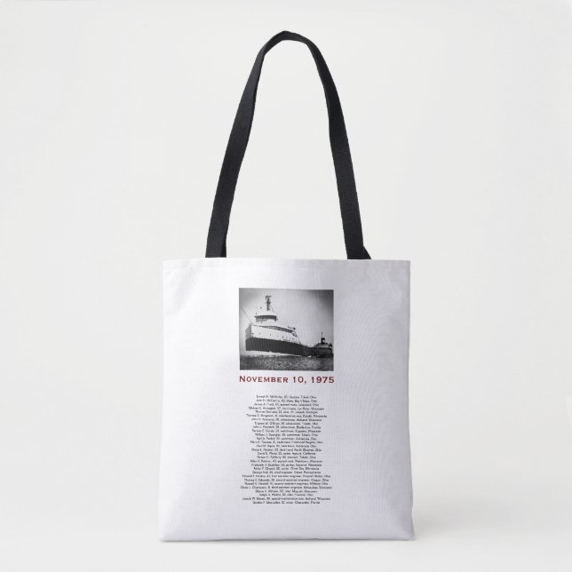 Bolsa Tote The Edmund Fitzgerald (Frente)
