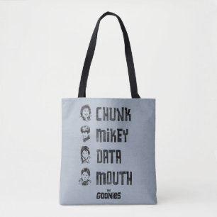 Bolsa Tote The Goonies Chunk, Mikey, Data, Mouth