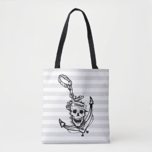Bolsa Tote The Goonies Skull & Anchor Graphic