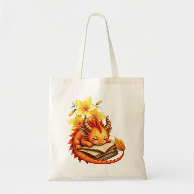 Bolsa Tote The Little Mystic Dragon.  (Frente)