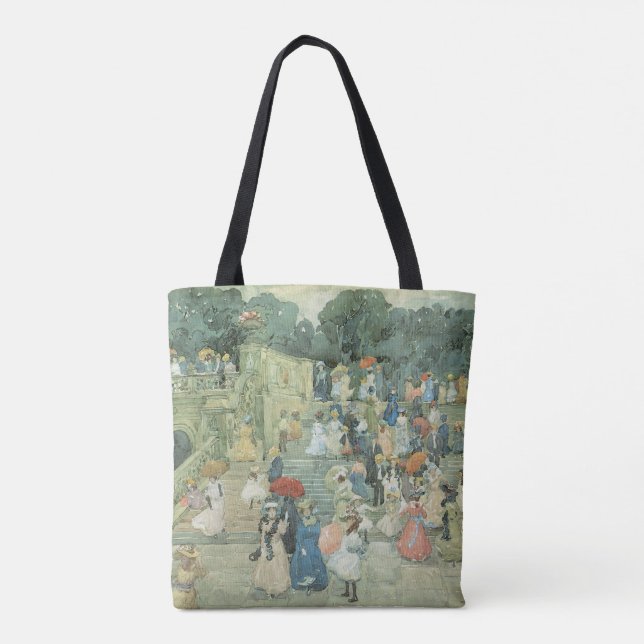 Bolsa Tote The Mall, Central Park de Maurice Prendergast (Verso)