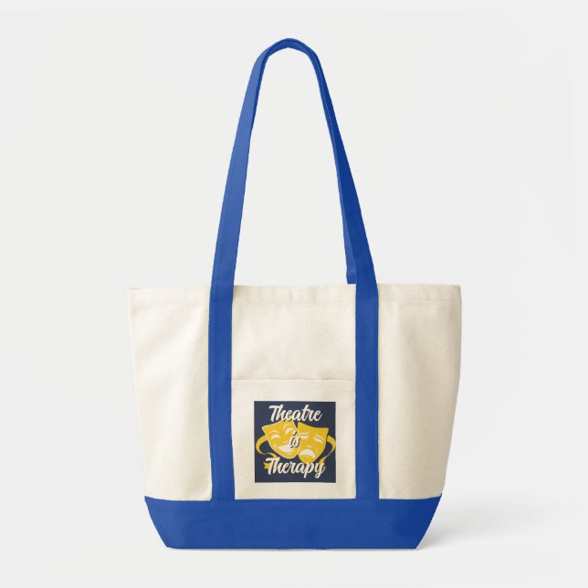 Bolsa Tote Theatre is Therapy Impulse Tote Bag - Canvas (Frente)