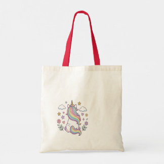 Bolsa Tote This is a bag with a cute unicorn.