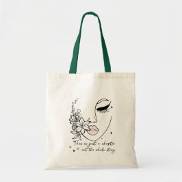 Bolsa Tote This is Just a Chapter Positive Quote 