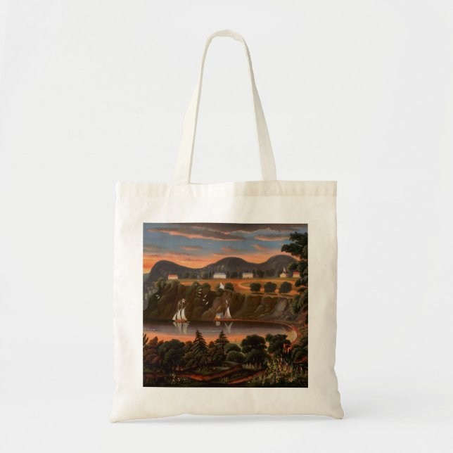 Bolsa Tote Thomas Chambers View do Rio Hudson em West (Frente)