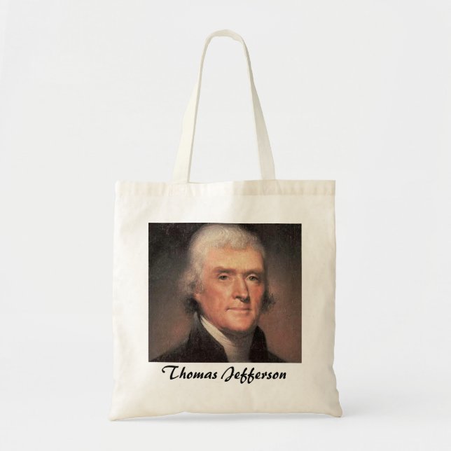 Bolsa Tote Thomas Jefferson (Frente)