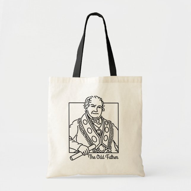 Bolsa Tote Thomas Wildey, o "Pai ODD" (Frente)