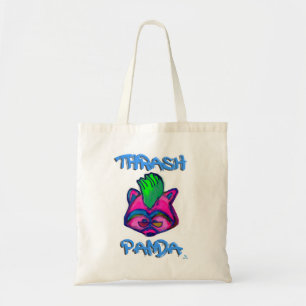 Bolsa Tote Thrash Panda Funny Punk Racoon