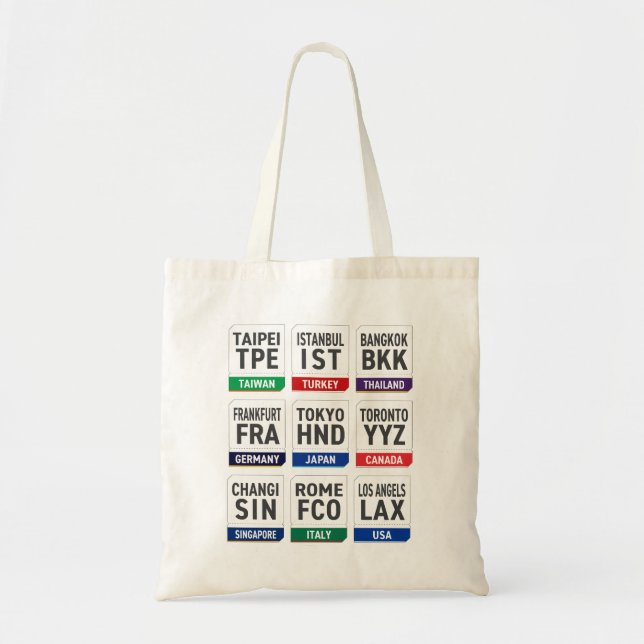 Bolsa Tote Three Letter Code (Frente)