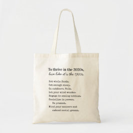 Bolsa Tote Thrive in the 2020s Analog Hobbies 