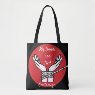 Bolsa Tote Thunder_Cove com Mãos 