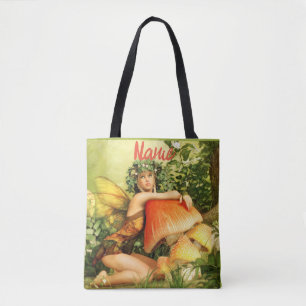 Bolsa Tote Thunder_Cove da fada do Cogumelo