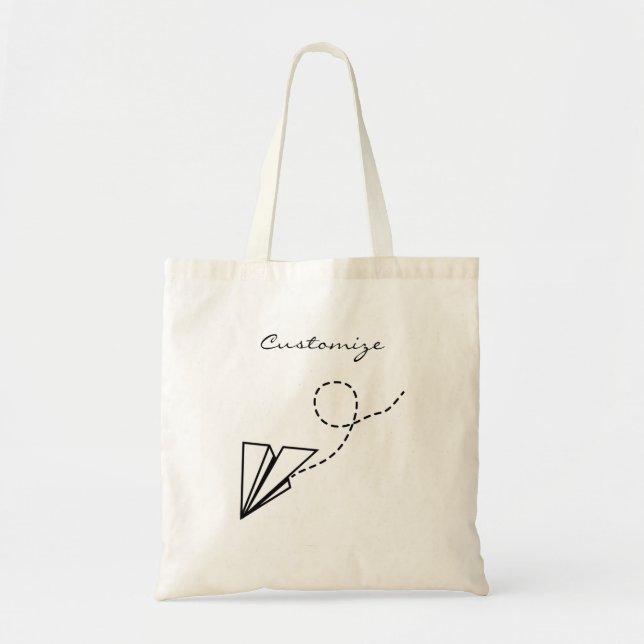 Bolsa Tote Thunder_Cove de Voo do Plano de Papel (Frente)