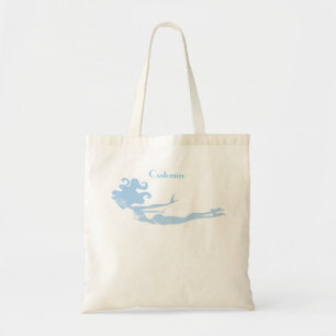 Bolsa Tote Thunder_Cove do Swimmer da Sereia Azul