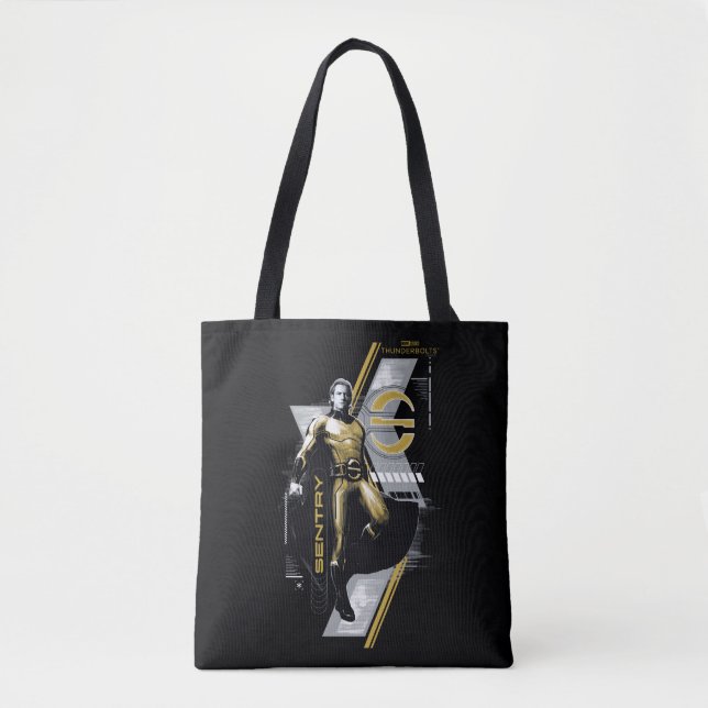 Bolsa Tote Thunderbolts* | Gráfico do Personagem Sentry (Frente)
