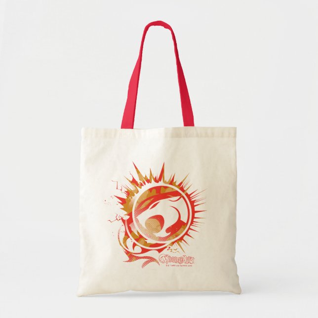 Bolsa Tote ThunderCats | Gráfico de logotipos explosivos (Frente)